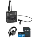 TASCAM DR-10L Digital Audio Recorder Kit with Monitor Headphones