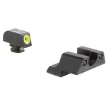 Trijicon HD Night Sight Set for Glock 42 43 Pistol Yellow Front Disk Matte Black