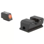 Trijicon HD Night Sight Set for Walther P99 PPQ Pistol Orange Front Disk Matte Black