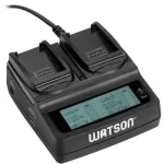 Watson Duo LCD Charger with Two LP-E17 Battery Plates