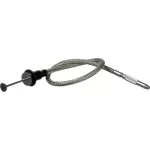 Gepe 601023 Metal Weave Covered Cable