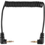 {[en]:Kopul CMX-RC30 Right-Angle Coiled Stereo Mini Cable (Black