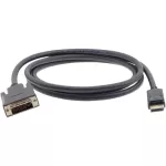 Kramer DisplayPort Male to DVI-D Male Cable (6')