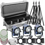 ARRI T1 Fresnel 1000W 3-Light Kit (220V) LK.0005621