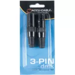 American DJ 3-Pin XLR Male and 3-Pin XLR Female ACXLR3PSET