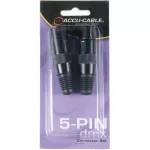 American DJ 5-Pin XLR Male and 5-Pin XLR Female ACXLR5PSET
