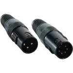 American DJ DMX T-Pack Male 3-Pin and 5-Pin DMX DMX T PACK
