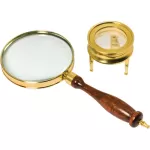 Barska AR10858 Brass 3x Power Magnifier Set AR10858