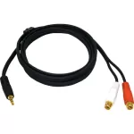 C2G 6 One 3.5mm Stereo Male to Two RCA Stereo Female 40425