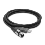 Hosa Technology Tracklink Microphone XLR Female to USB UXA-110