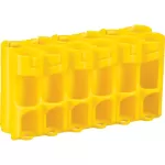 STORACELL 12 AA Pack Battery Caddy (Yellow) 12AACY