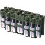 STORACELL A9 Pack Battery Caddy (Military Green) A9MG