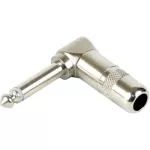 Switchcraft 1/4 Mono Right Angle 2-Conductor Plug 226PKG