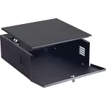 Video Mount Products DVR-LB1 DVR Lockbox with Fan (Black)
