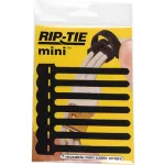 Rip Tie Q 35 7 Bk Mini Cable Wraps Black