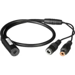 Speco Technologies CAMMIC HighImpedance Line Level Microphone with 15 Cable