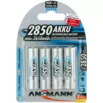 Ansmann AA Rechargeable NiMH Batteries 12V 2850mAh 4Pack