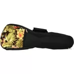 KALA Hawaiian Accent Padded Bag for Concert Ukulele Floral