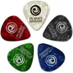 Planet Waves Classic Pearl Celluloid Guitar Pick Assortment 10Pack Extra Heavy