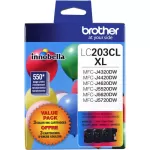 Brother Innobella LC2033PKS High Yield 3Color Ink Cartridge Set