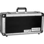 DeeJay LED 4Row CD Case for 100 Jewel Cases200 Plastic Sleeves Black