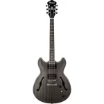 Ibanez AS53 Artcore Series HollowBody Electric Guitar Transparent Black Flat