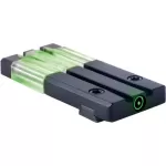 MEPROLIGHT LTD Fiber OpticTritium BullsEye Rear Pistol Sight for Glock Green