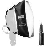 Airbox Model 126 Softbox Kit with Eggcrate Louver and Hand Pump