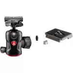 Manfrotto 496 Center Ball Head Kit with 200PLPRO and 200PL Quick Release Plates