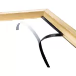 Lineco Volara Foam Rabbet Tape Black 25 x 108 Roll