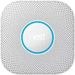 Google Nest Protect BatteryPowered Smoke and Carbon Monoxide Alarm White 2nd Generation