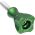 FotodioX GoTough Short Thumbscrew for GoPro Green