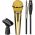 VocoPro MK-58 PRO Wired Karaoke Microphone with Cable Gold