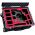 Jason Cases Hard Case with Custom Foam for Blackmagic Design URSA Mini Camera Red Overlay