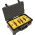 Pelican 1510 Carry On Case with Yellow and Black Divider Set Black