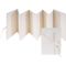 Lineco Accordion Album Kit with Ivory Pages and Blank Cover
