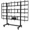 Peerless-AV Portable Video Wall Cart for 46 to 55 Displays 2x2 3x2 or 3x3 Configuration