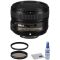 Nikon AF-S NIKKOR 50mm f 1.8G Lens with Accessory Kit