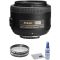 Nikon AF-S DX NIKKOR 35mm f 1.8G Lens with Accessory Kit