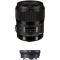 Sigma 35mm f 1.4 DG HSM Art Lens for Sigma SA and MC-11 Mount Converter Lens Adapter for Sony E Kit