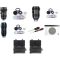 ZEISS CZ.2 Compact Zoom 3-Lens Bundle with Swappable Canon Mounts Cases & Test Chart PL Feet