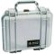 Pelican 1200 Case without Foam (Silver) 1200-001-180