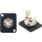 Switchcraft 1/4 Panel Mount Mono Jack E11BPKG Video